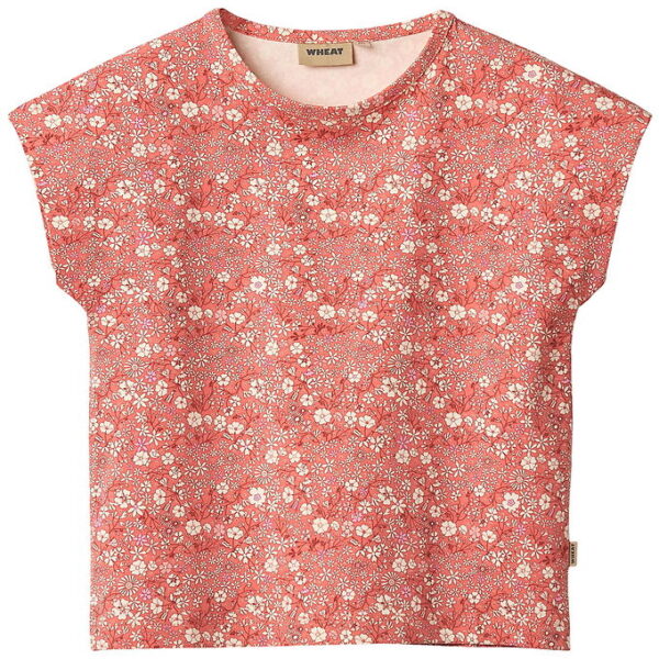 Wheat T-shirt - Bette - Coral Flowers
