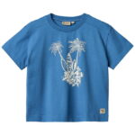 Wheat T-shirt - Lauge - Blå