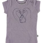 Wheat T-shirt - Lilla m. Svaner