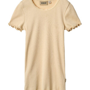 Wheat T-shirt - Rib - Katie - Macadamia
