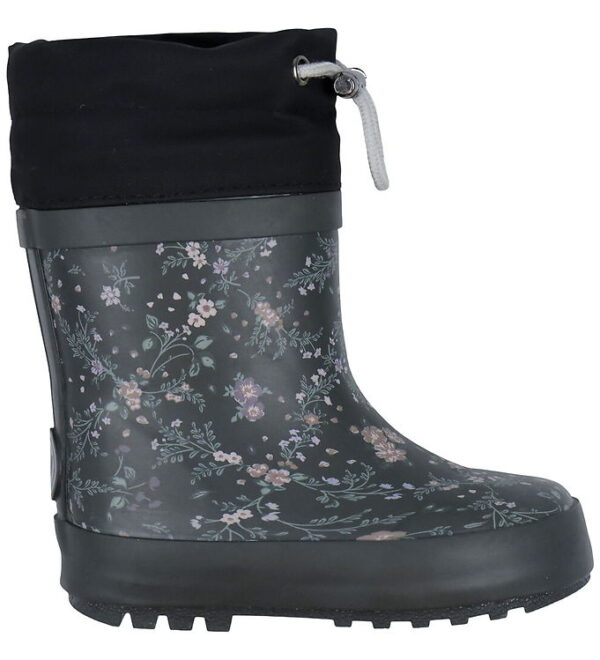 Wheat Termostøvler - Rubber - Forest Lake Checked Flowers