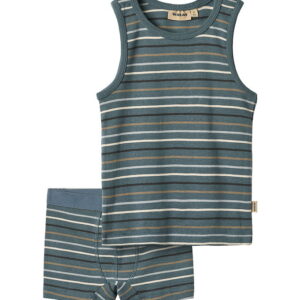 Wheat Undertøj - Lui - Blue Multi Stripe