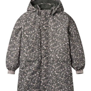 Wheat Vinterjakke - Jello - Black Sea Open Flowers