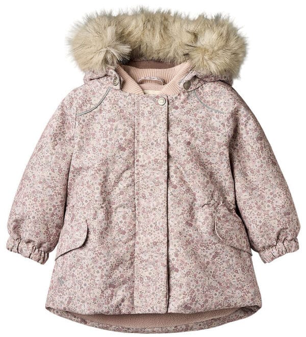 Wheat Vinterjakke - Mathilde - Rose Dust Flowers