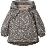 Wheat Vinterjakke - Sascha - Black Sea Open Flowers