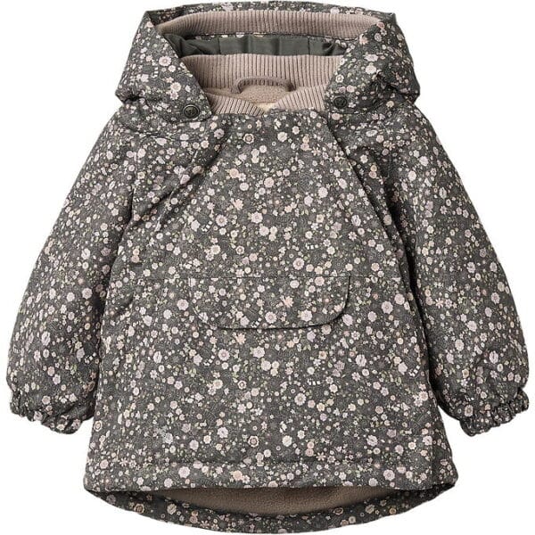 Wheat Vinterjakke - Sascha - Black Sea Open Flowers