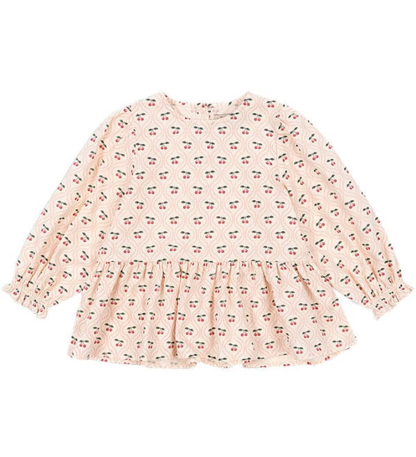 Konges Sløjd Bluse - Cianna - Cherry Pink Motif