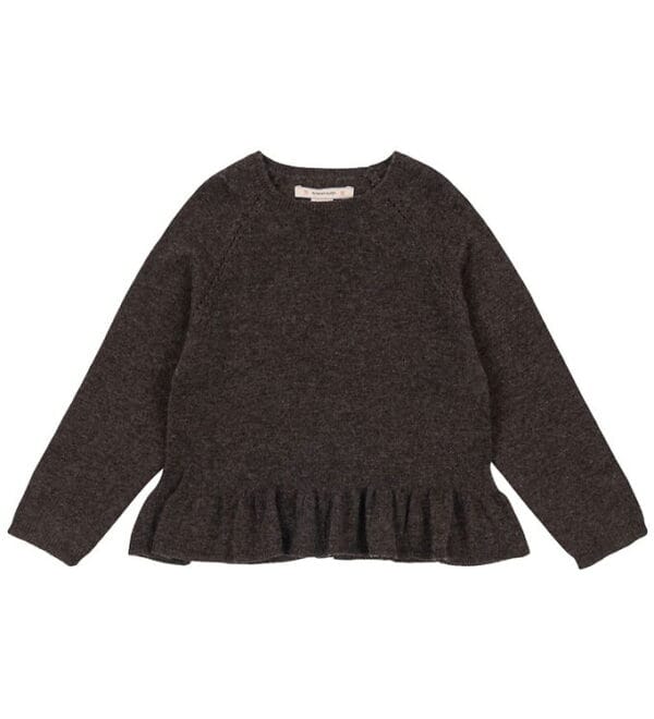 Konges Sløjd Bluse - Strik - Cathy - Brown Melange