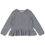 Konges Sløjd Bluse - Strik - Cathy - Gråmeleret