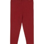 Konges Sløjd Bukser - Minnie - Red Dahlia m. Hulmønster