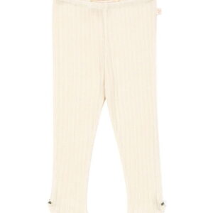 Konges Sløjd Bukser - Rib - Papin - Antique White m. Hulmønster