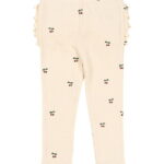 Konges Sløjd Bukser - Sui - Cherry m. Hulmønster