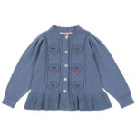 Konges Sløjd Cardigan - Strik - Soleil - Country Blue