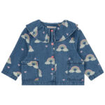 Konges Sløjd Denimjakke - Denim - Magot - Rainbow