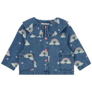 Konges Sløjd Denimjakke - Denim - Magot - Rainbow