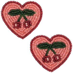 Konges Sløjd Hårsløjfer - 2-pak - Cherry