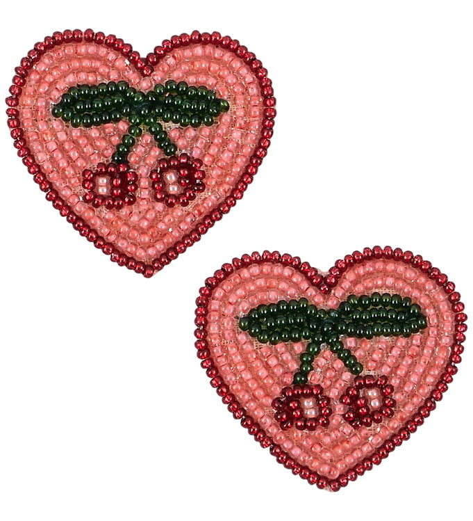 Konges Sløjd Hårsløjfer - 2-pak - Cherry