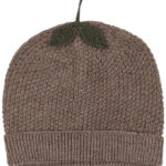 Konges Sløjd Hue - Uld - Strik - Fruity - Bunny Brown Melange