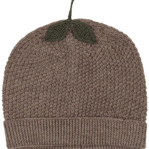 Konges Sløjd Hue - Uld - Strik - Fruity - Bunny Brown Melange