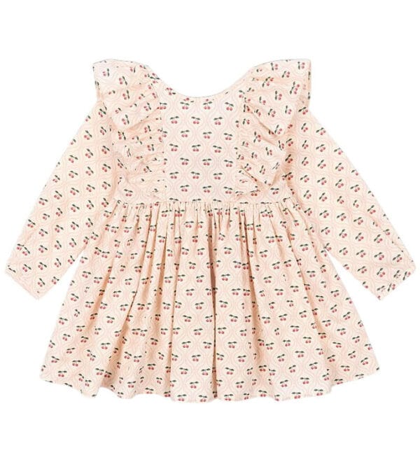 Konges Sløjd Kjole - Cianna - Cherry Pink Motif