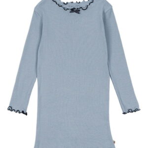 Konges Sløjd Kjole - Rib - Blue Fog