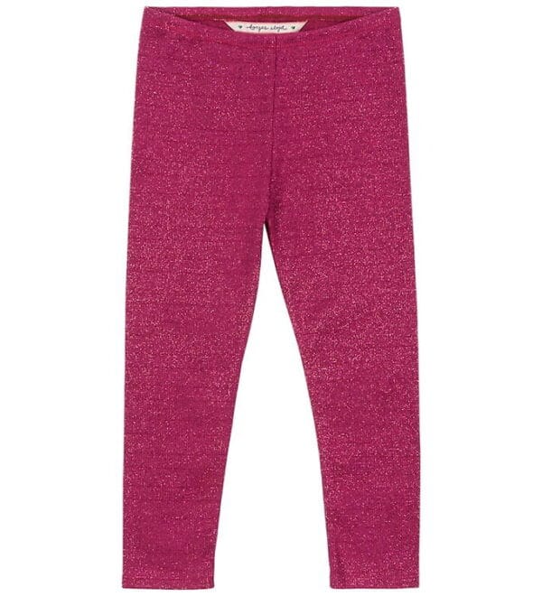 Konges Sløjd Leggings - Roli - Sangria m. Glimmer