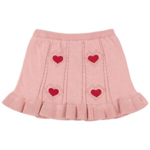 Konges Sløjd Nederdel - Strik - Soleil - Silver Pink