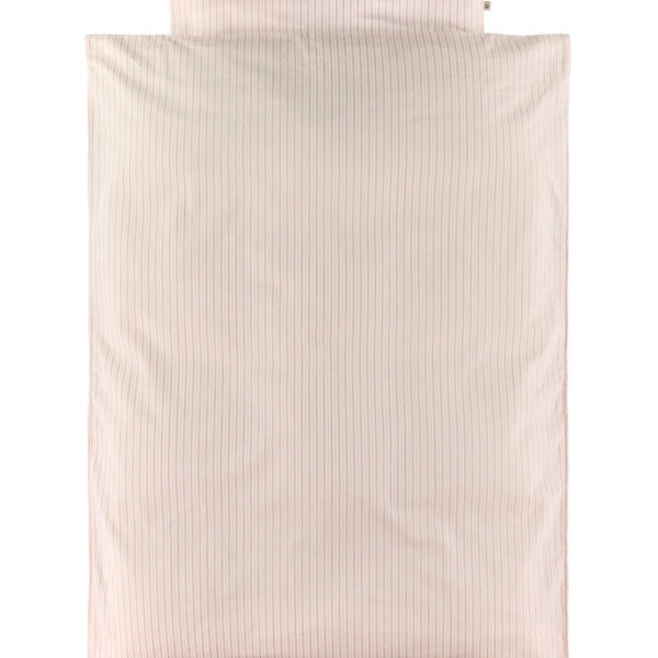 Konges Sløjd Sengetøj - Junior - Stripie Petite Rose