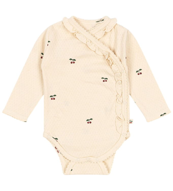 Konges Sløjd Slå-om Body l/æ - Sui - Cherry