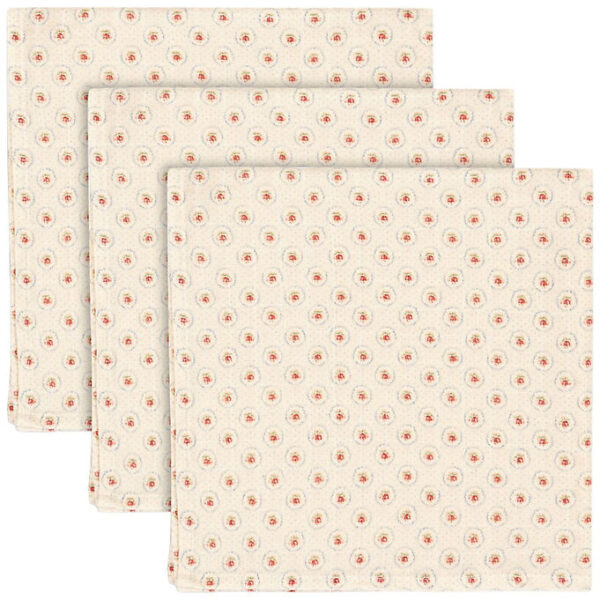 Konges Sløjd Stofbleer - 65x65 cm - 3-pak - Mirage