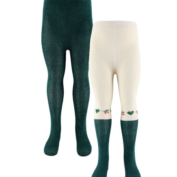 Konges Sløjd Strømpebukser - 2-pak - Cherry Mix