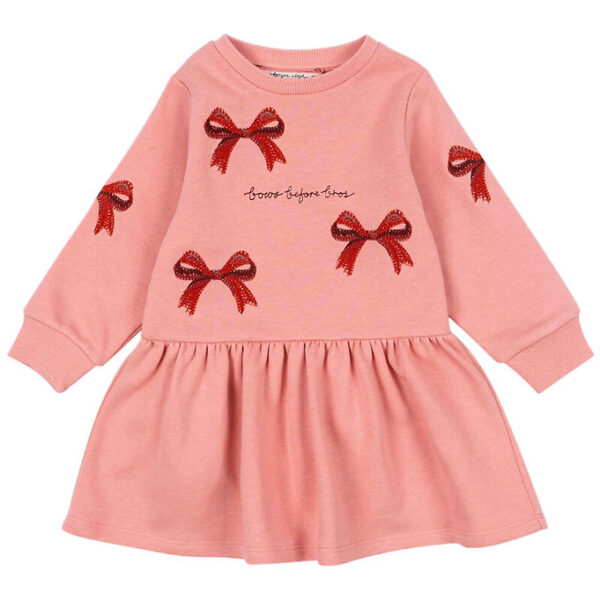 Konges Sløjd Sweatkjole - Lou Bow - Strawberry Ice