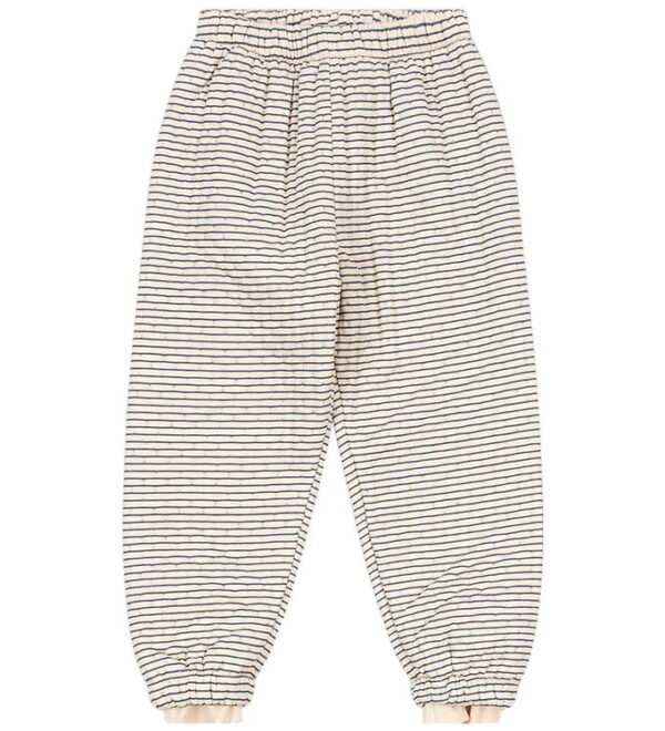 Konges Sløjd Termobukser - Quiltet - Stripe Bluie