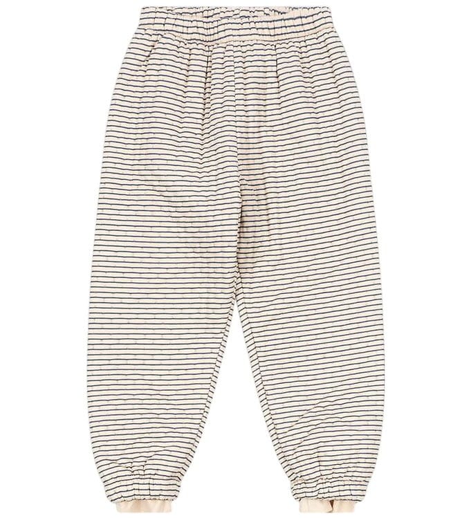 Konges Sløjd Termobukser - Quiltet - Stripe Bluie