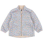 Konges Sløjd Termojakke m. Fleece - Quiltet - Fleur Rosier m. Fl