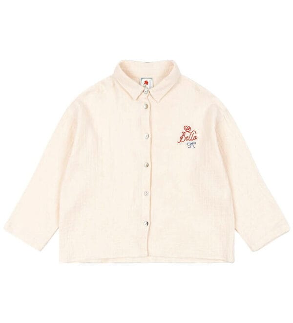 Konges Sløjd x Rosie H-W Skjorte - Bella - Mother Of Pearl