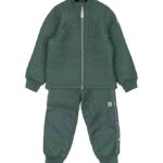 Mikk-Line Termotøj m. Fleece - Duvet - Coated - Balsam Green