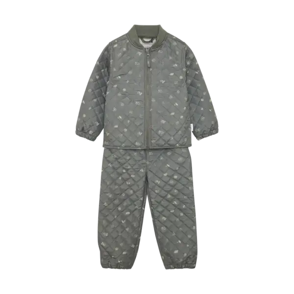 Termo Sæt m. Print - Mulled Basil - 104