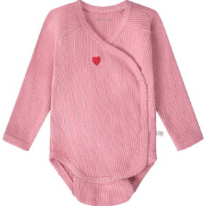 That's Mine Slå-om Body l/æ - Rib - Noos - Silke - Rose Blush