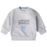 That's Mine Sweatshirt - Alpha - Mini/Blå Sløjfe