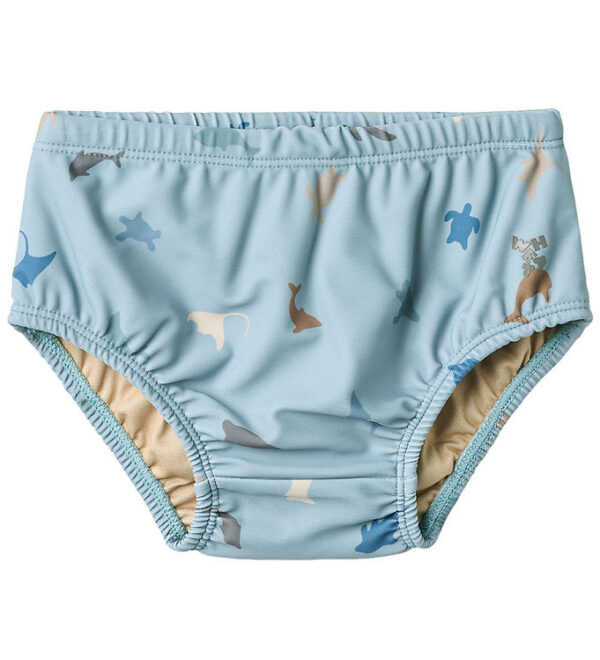 Wheat Blebadebukser - Philip - UV40+ - Soft Blue Sea Life