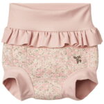 Wheat Blebadebukser m. Flæser - Rita - UV40+ - Ivory Flower Mead