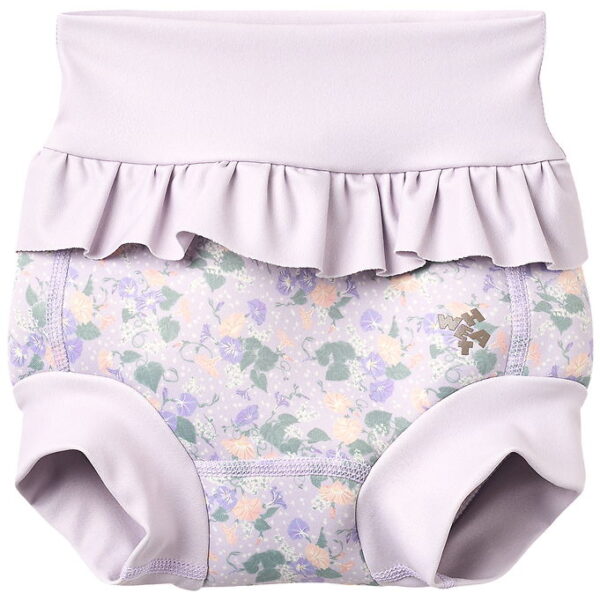 Wheat Blebadebukser m. Flæser - Rita - UV40+ - Purple Light Petu