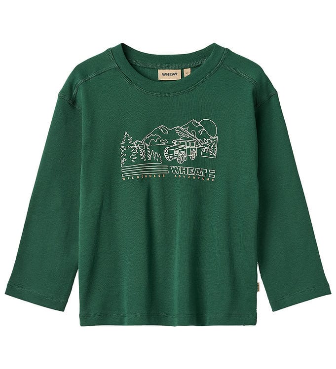 Wheat Bluse - Holger - Kale Wheat Bluse - Holger - Kale