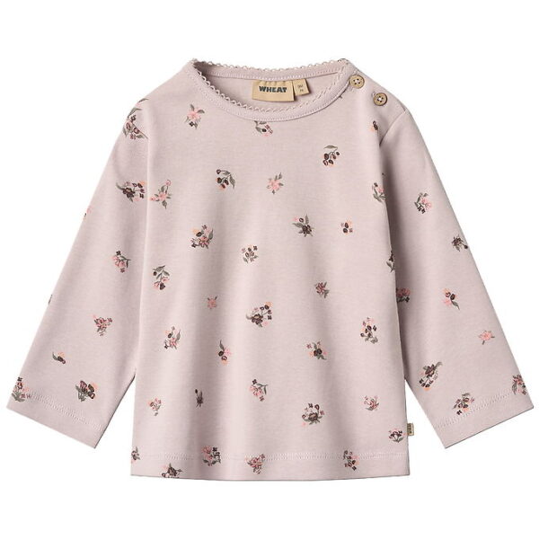 Wheat Bluse - Marit - Soft Lilac Flowers