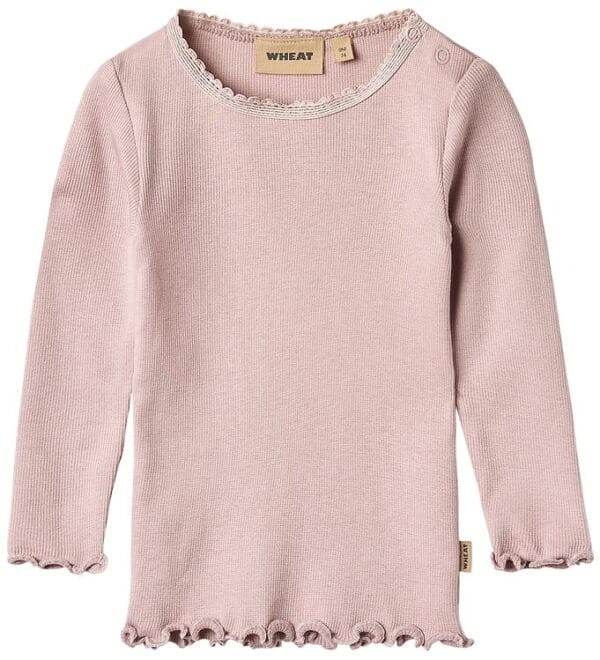 Wheat Bluse - Rib - Reese - Soft Lilac