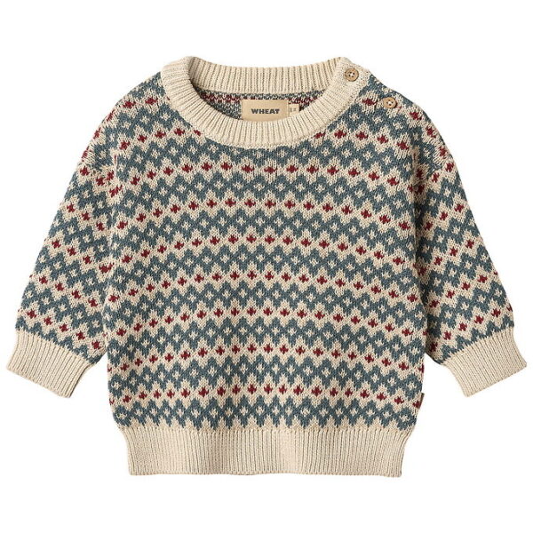 Wheat Bluse - Strik - Harlow - Offwhite