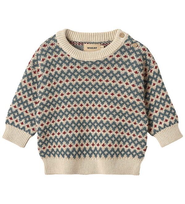 Wheat Bluse - Strik - Harlow - Offwhite