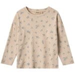 Wheat Bluse - Thilda - Warm Sand Flowers