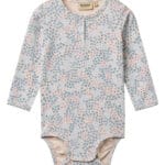 Wheat Body l/æ - Liv - Powder Blue Flowers